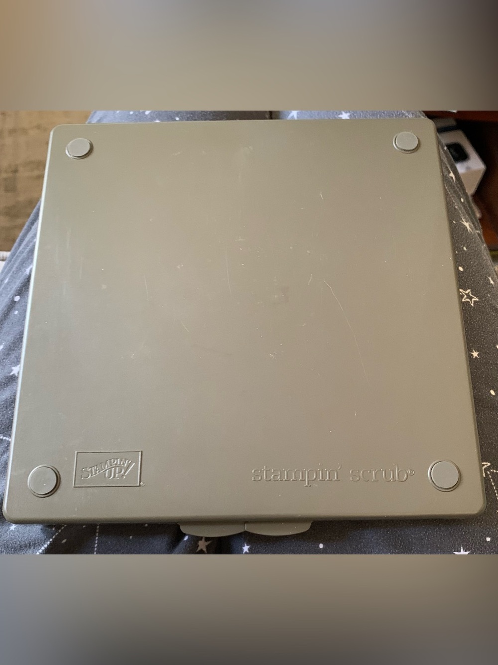 Stampin' Up! Stampin' Scrub -Gray Cleaning Pad. Retail $29 + tax + shipping